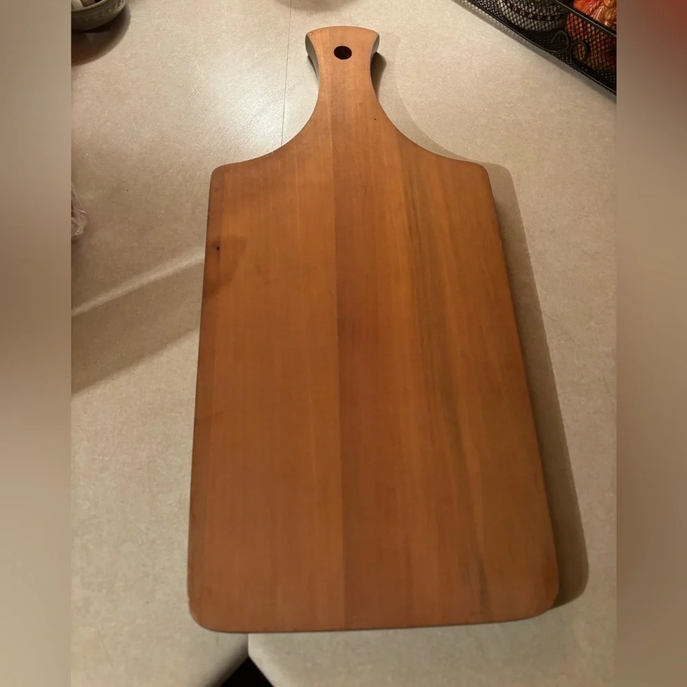 Vintage Handpainted Wood Cutting Board